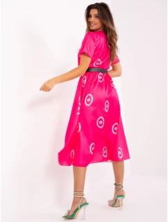 DHJ SK 17260 šaty.90 tmavo ružová