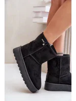 Dámske vysoké platformy Snows Big Star Black Dámske vysoké platformy Snows Big Star Black