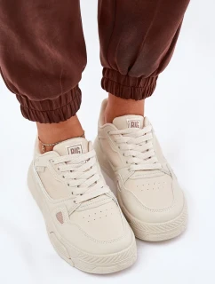 Dámske tenisky Big Star - béžové