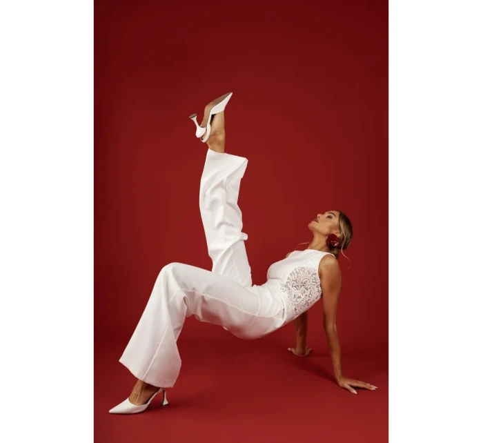 Kombinéza s krajkovými  ecru model 21136240 - Moe