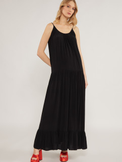Šaty Maxi šaty s model 18681477 střihem černé - Monnari