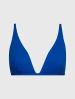 Dámska plavková podprsenka BIKINI KW0KW02041 C66 modrá - Calvin Klein