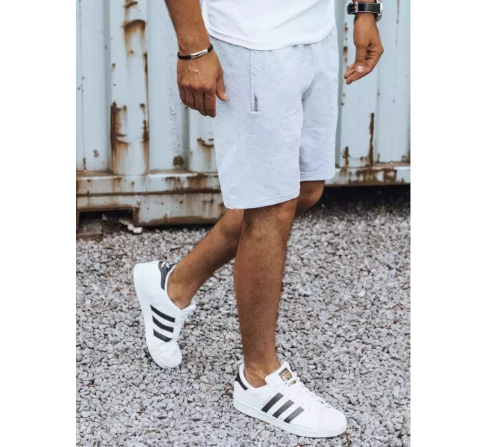 Pánské světle šedé šortky Dstreet model 21965106 - FashionStreet