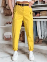 Dámské kalhoty hořčicové Dstreet model 21986173 - FashionStreet