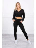 Sada s ozdobnými model 18746076 černé barvy - K-Fashion