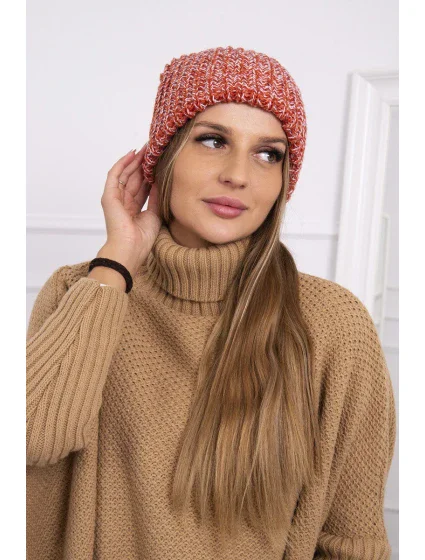 Dámska čiapka Delia K260 červená