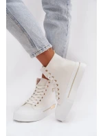 Dámské tenisky na platformě Bílé Meloria