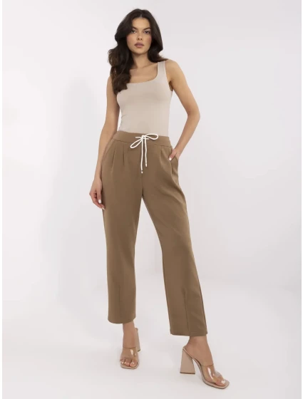 Nohavice DHJ SP 20523.66P svetlohnedé