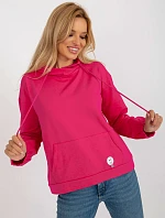 Mikina RV BL 8655.00P fuchsiová