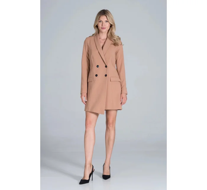 Dámske šaty M822 Brown - Figl