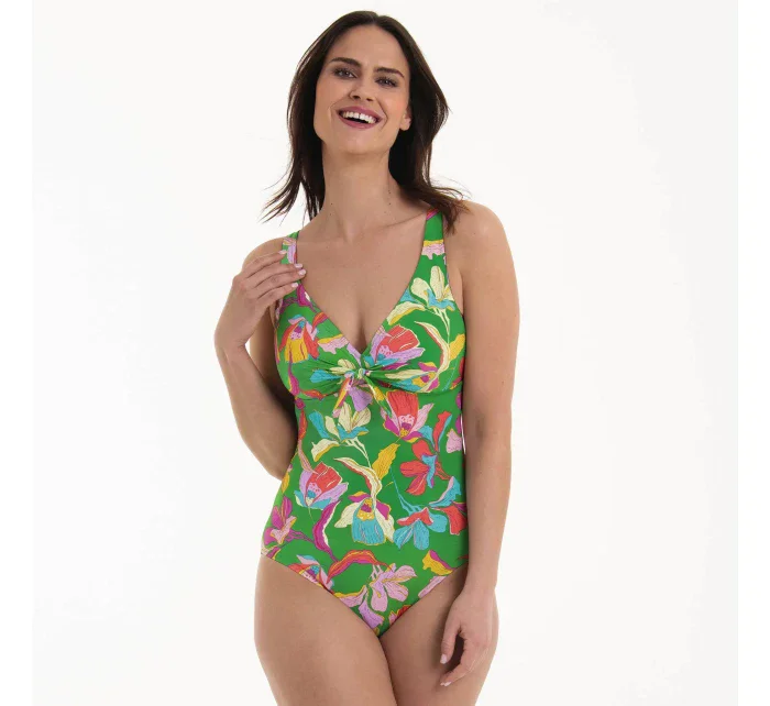 Jednodílné plavky Olivia model 20281126 zelené - Anita