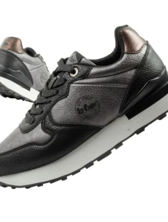 sportovní obuv dámské módní pohodlné model 21406225 šedé černé dámské tenisky - Lee Cooper