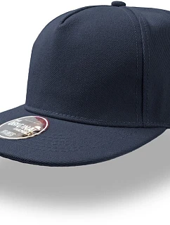 Atlantis Headwear Snap Five – 5-panelová čiapka „Snap Five“ 33.0064 tmavomodrá