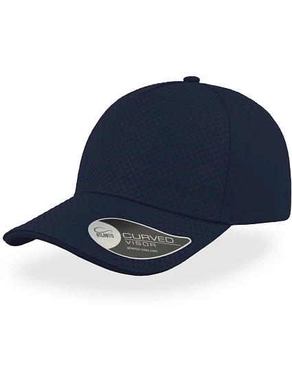 Atlantis Headwear Gear 5-panelová bejzbalová čiapka „Gear“ 33.0165 tmavomodrá Atlantis Headwear Gear 5-panelová bejzbalová čiapka „Gear“ 33.0165 tmavomodrá