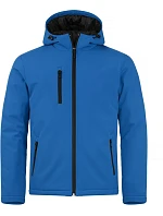Padded Hooded Softshell Men Pánská zateplená softshellová bunda s kapucí model 22454934 royal blue - Clique Padded Hooded Softshell Men Pánská zateplená softshellová bunda s kapucí model 22454934 royal blue - Clique