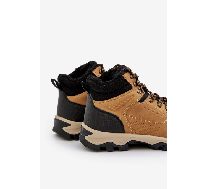 Ocieplane Buty Trekkingowe Męskie Camel Loreinae