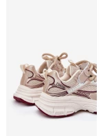 Lehké Dětské Tenisky Na Silné Podešvi Zlaté model 21692581 - Boto