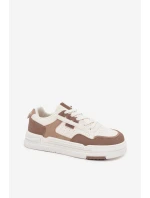 Sneakersy Na Platformie Big Star OO274A151 Ciemnobeżowe Sneakersy Na Platformie Big Star OO274A151 Ciemnobeżowe