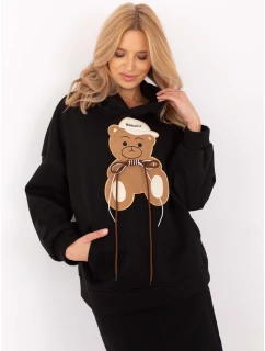 Mikina DHJ BL A8695.65P čierna