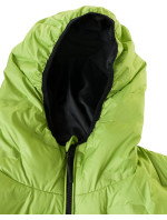 Pánska zimná bunda ALPINE PRO KREDAS limetkovo zelená
