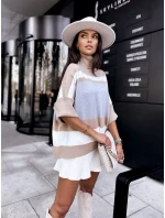 Dámsky nadrozmerný sveter ZEPHYR sivý MY2022