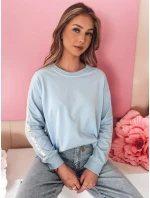 Dámská jednobarevná mikina modrá Dstreet model 21985694 - FashionStreet