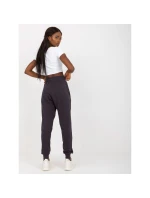 Grafitové základné tepláky s vreckami (B-005.53) Grafitové základné tepláky s vreckami (B-005.53)