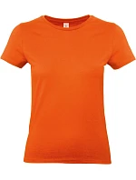 B&C #E190 /women Dámske tričko z hrubej bavlny 01.004T oranžové