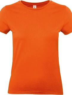 B&C #E190 /women Dámske tričko z hrubej bavlny 01.004T oranžové