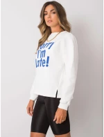 Mikina EM BL 624.90P biela a modrá Mikina EM BL 624.90P biela a modrá