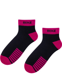 Ponožky Bratex D-901 Black/Pink
