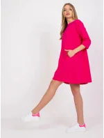 Dámske šaty RV SK 6274.36P Fuchsia - FPrice