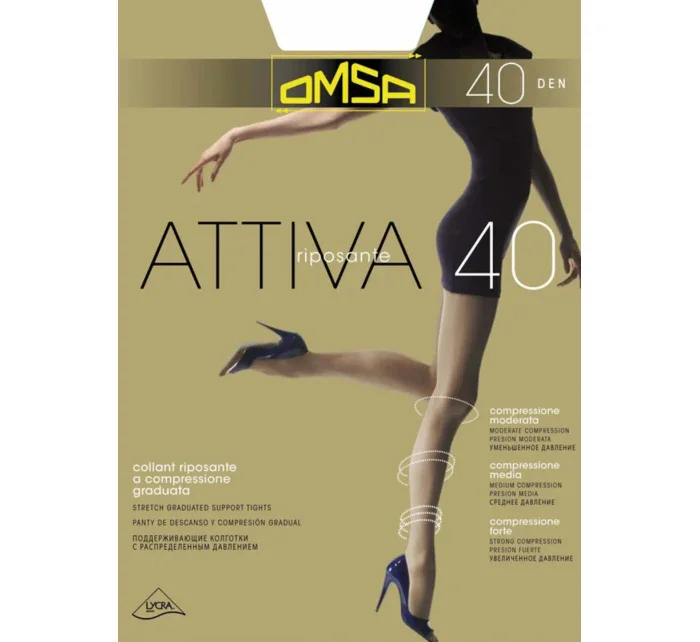 Dámské punčochové kalhoty 40 model 2568464 - Omsa Dámské punčochové kalhoty 40 model 2568464 - Omsa