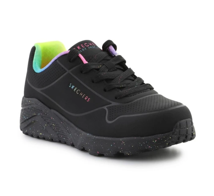 Topánky Skechers Uno Lite Rainbow Speckle Jr 310456L-BKMT Topánky Skechers Uno Lite Rainbow Speckle Jr 310456L-BKMT