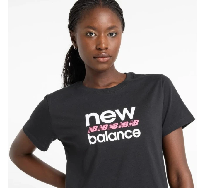 New Balance Športové tričko s grafikou W WT51540BK New Balance Športové tričko s grafikou W WT51540BK