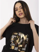 Blúzka CLM BZ 1701.81 čierna