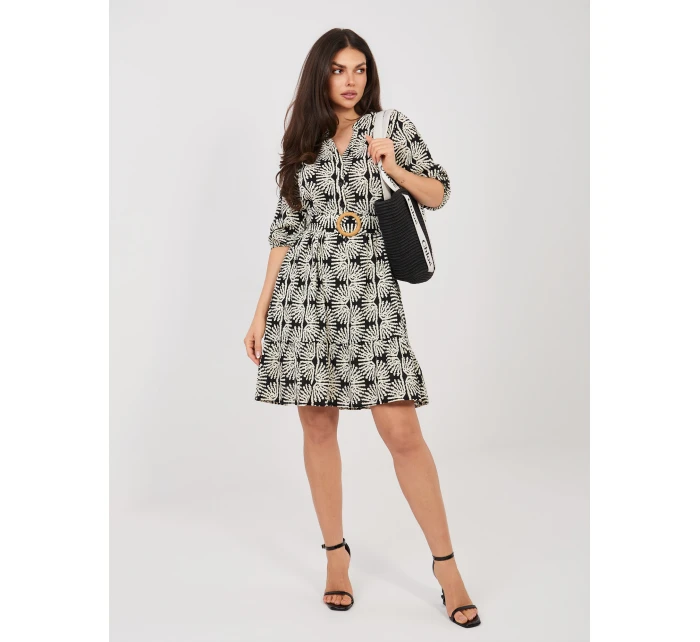 Šaty D74516M30485B čierne