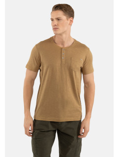 Volcano T-Shirt T-Hubris Camel