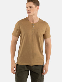 Volcano T-Shirt T-Hubris Camel