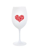 HEART - pohár na biele víno 350 ml