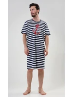 Pánská noční košile s krátkým rukávem model 17774746 - Vienetta MAN