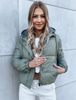 Dámska prešívaná bunda KHALEESI zelená FashionStreet TY3876