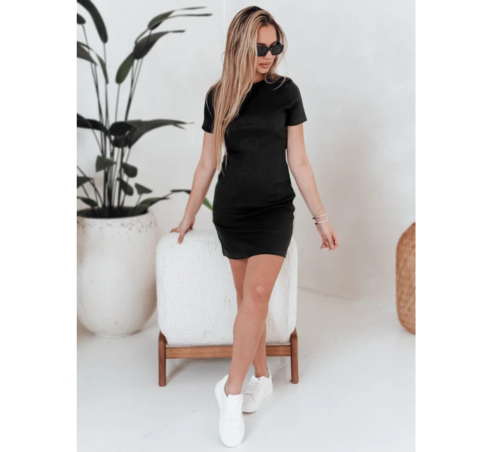 Dámské pruhované mini šaty černé Dstreet model 21986848 - FashionStreet