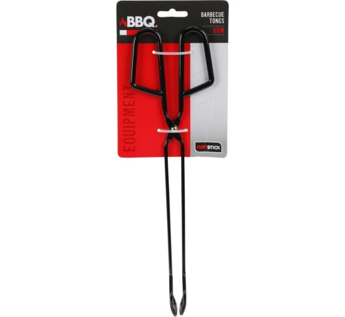 Grilovacie kliešte čierne dĺžka 31,5 cm