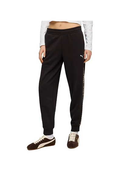 Puma ESS Graphic Animal Comfort dámske nohavice Black 692464 01 dámske