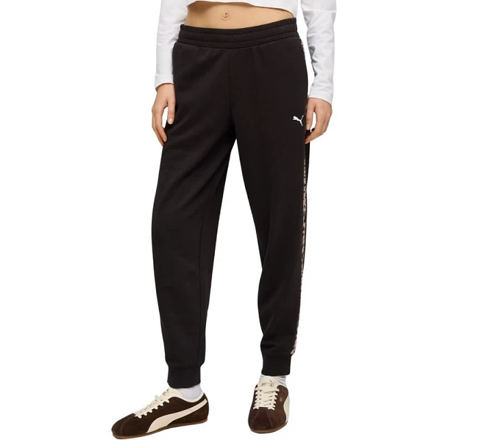 Puma ESS Graphic Animal Comfort dámske nohavice Black 692464 01 dámske