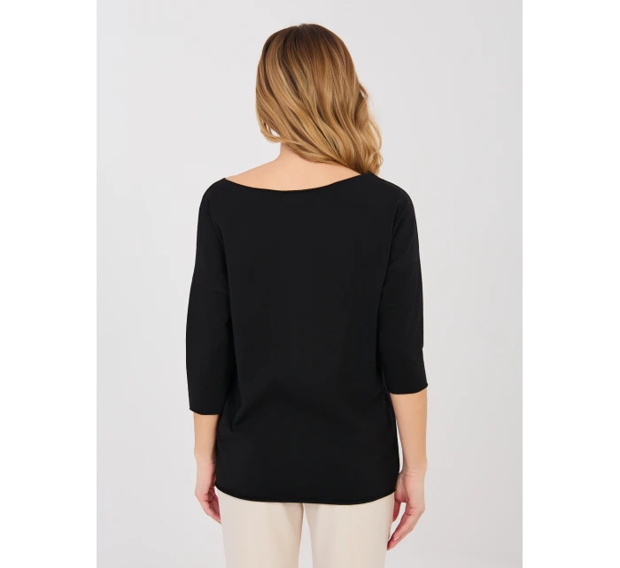 Bluzka RV BZ model 22013684 czarny - FPrice Bluzka RV BZ model 22013684 czarny - FPrice