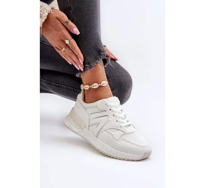 Dámske tenisky z ekokože biele Vinelli Dámske tenisky z ekokože biele Vinelli