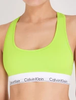 Športová podprsenka F3785E - ZIR - Neon žltá - Calvin Klein