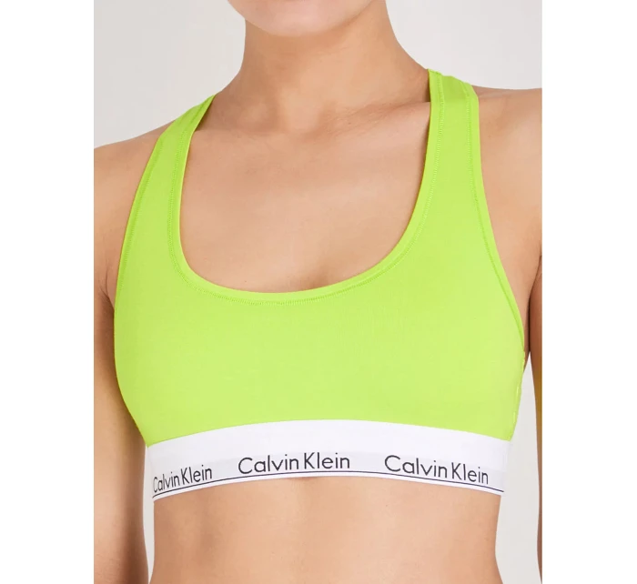 Športová podprsenka F3785E - ZIR - Neon žltá - Calvin Klein